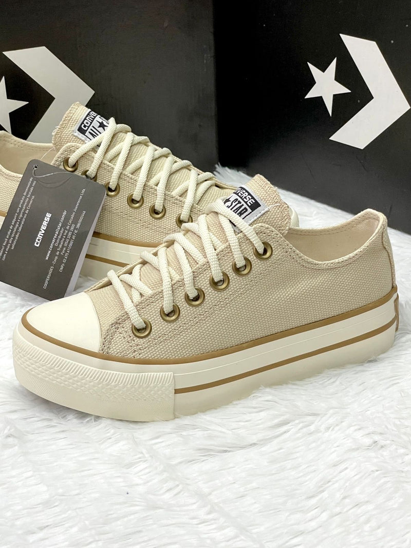 Converse All Star Plataforma Areia