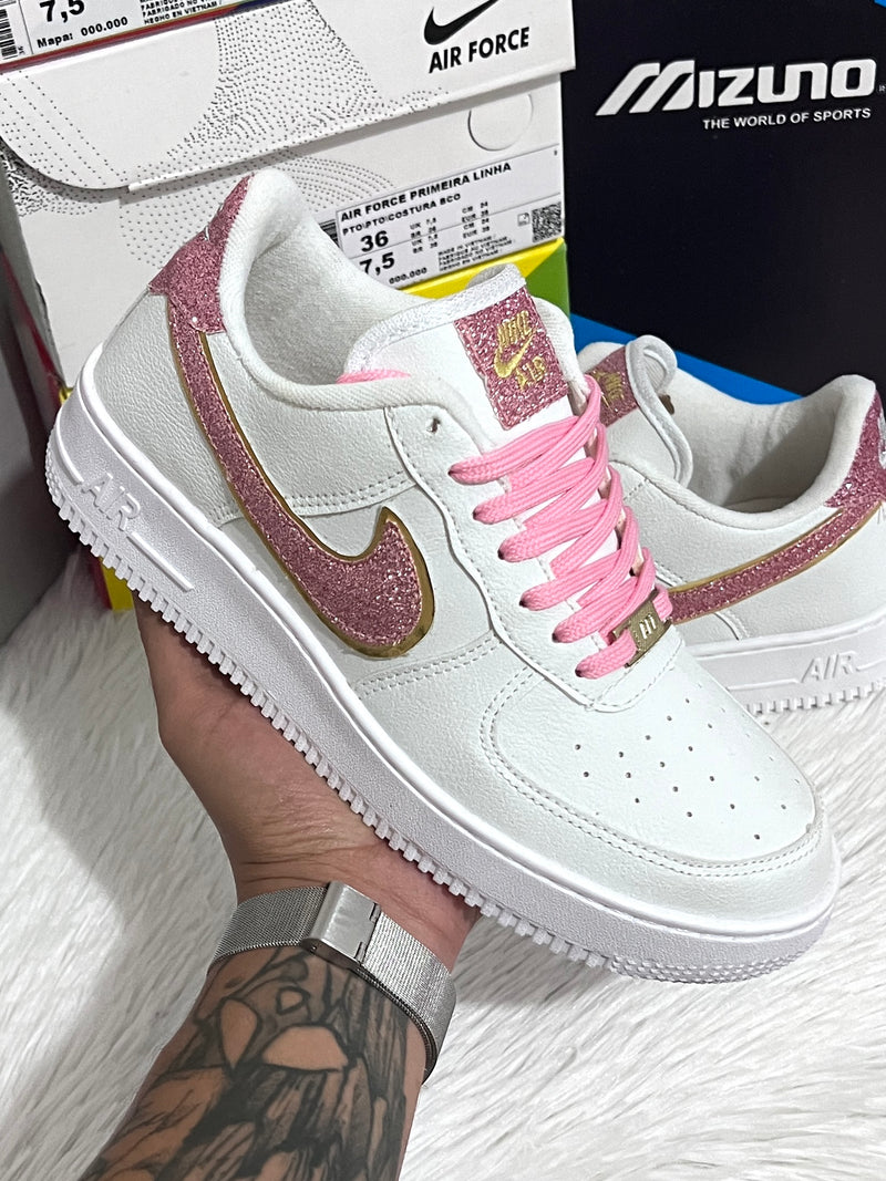 Nike Air Force 1 x Rosa Gliter