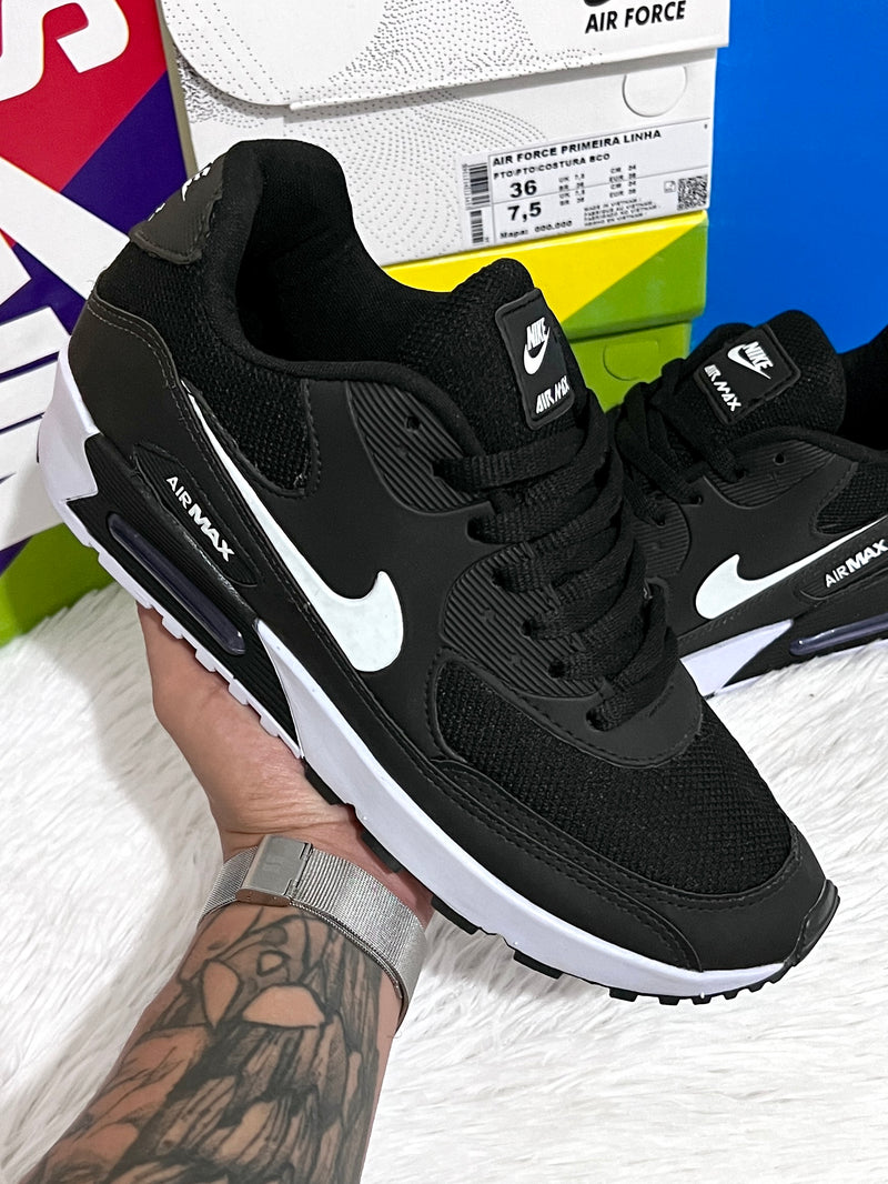 Nike Air Max 90 x Preto Branco