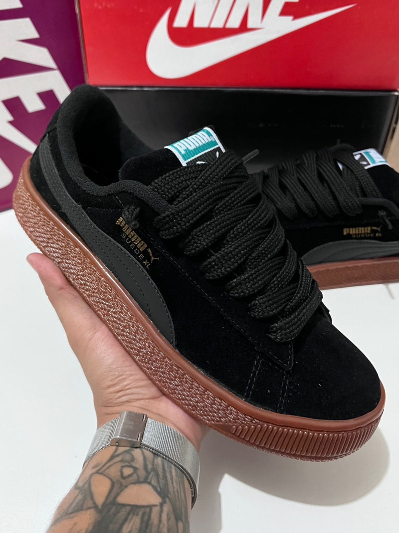 Puma Suede XL Preto Caramelo