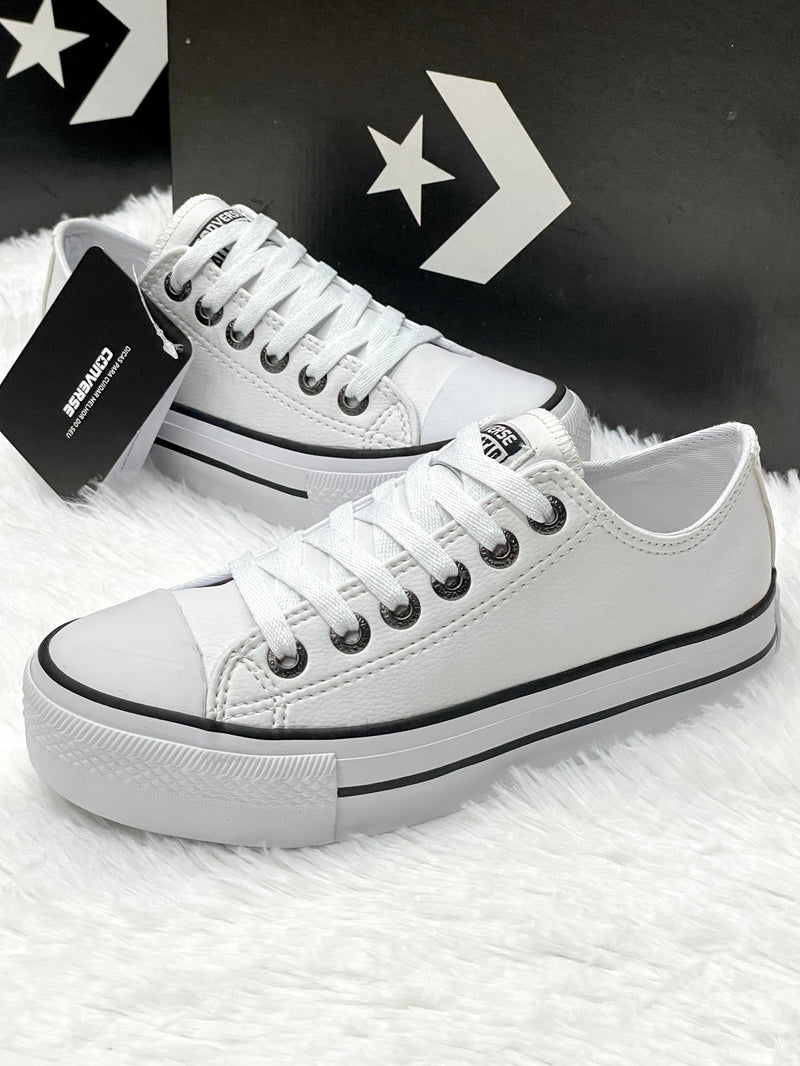 Converse plataforma orders branco