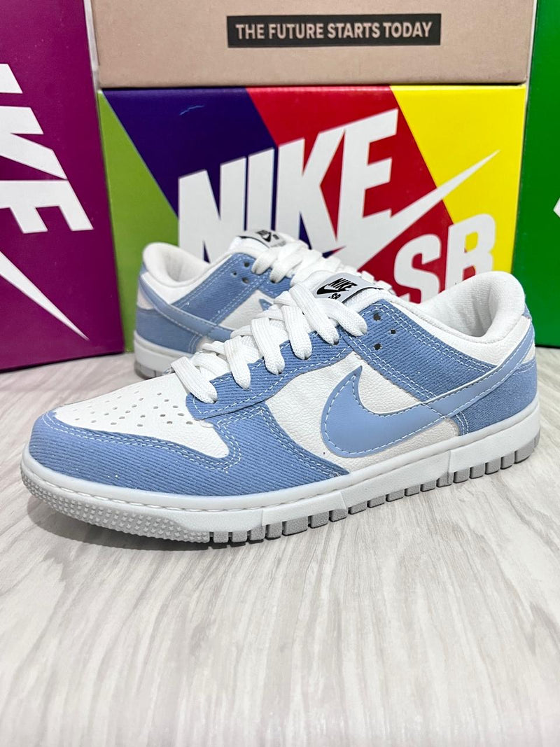 Nike SB Dunk Low Pro Bco Azul bb brilhoso