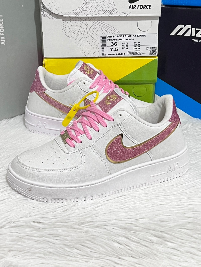 Nike Air Force 1 x Rosa Gliter