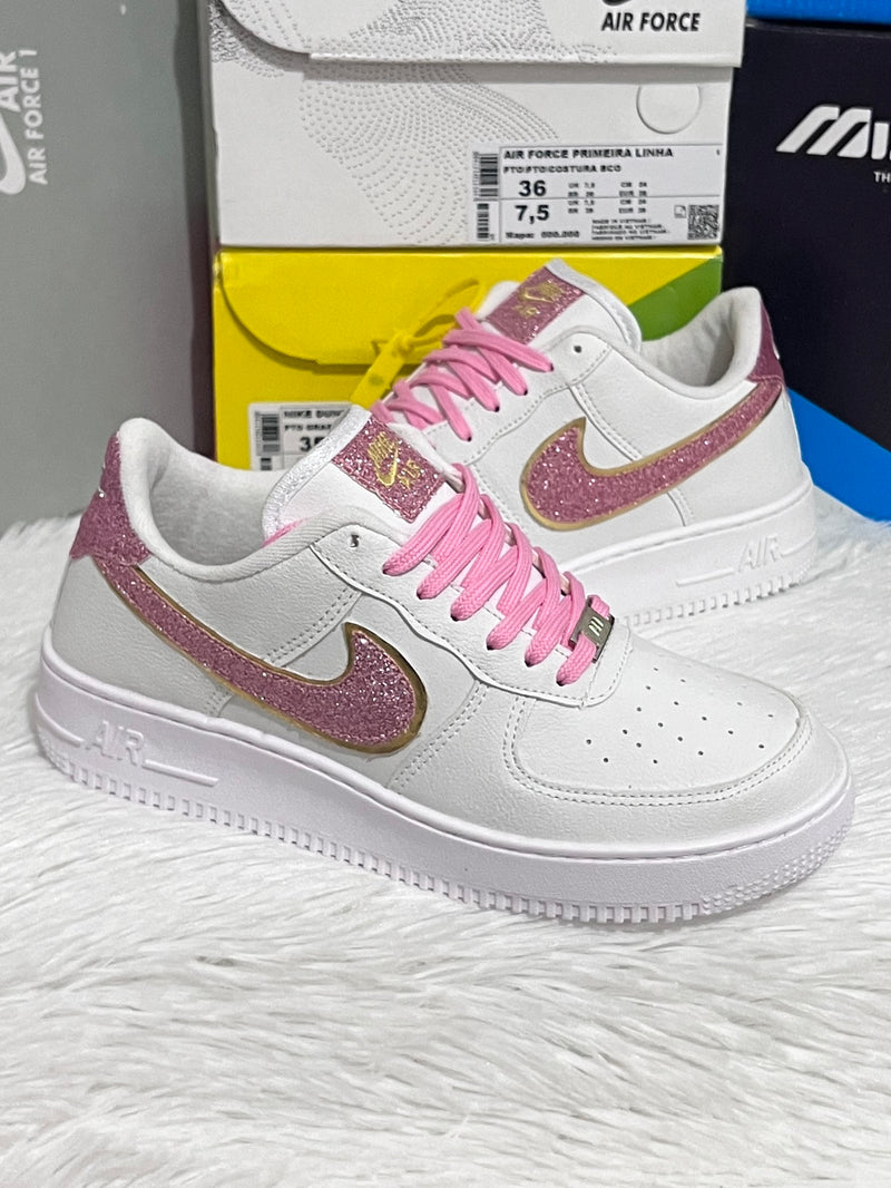 Nike Air Force 1 x Rosa Gliter