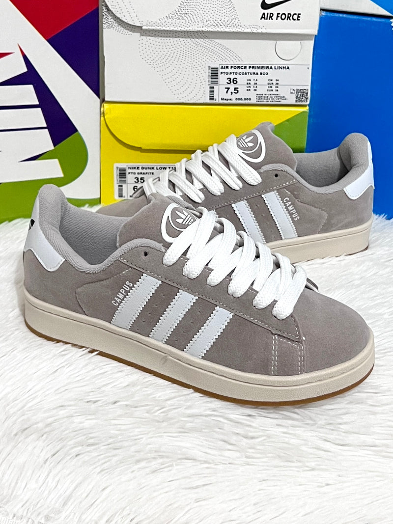 Adidas Campus 00s X Cinza Branco