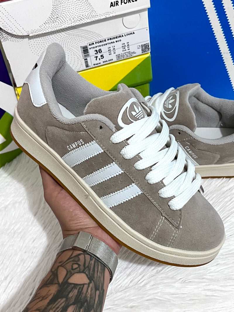 Adidas Campus 00s X Cinza Branco