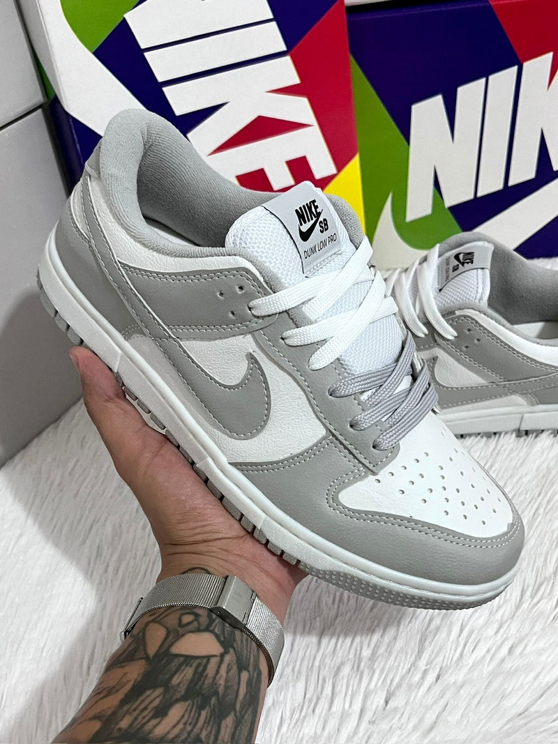 Nike SB Dunk Low Pro x Cinza Branco