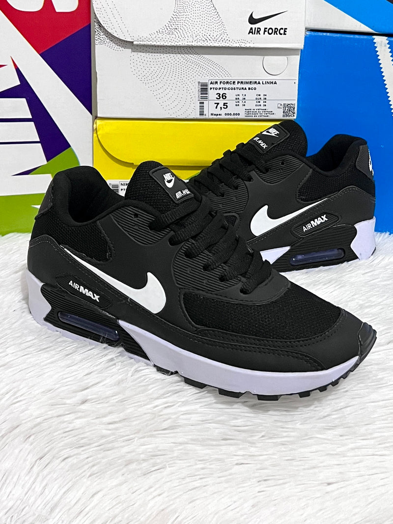 Nike Air Max 90 x Preto Branco